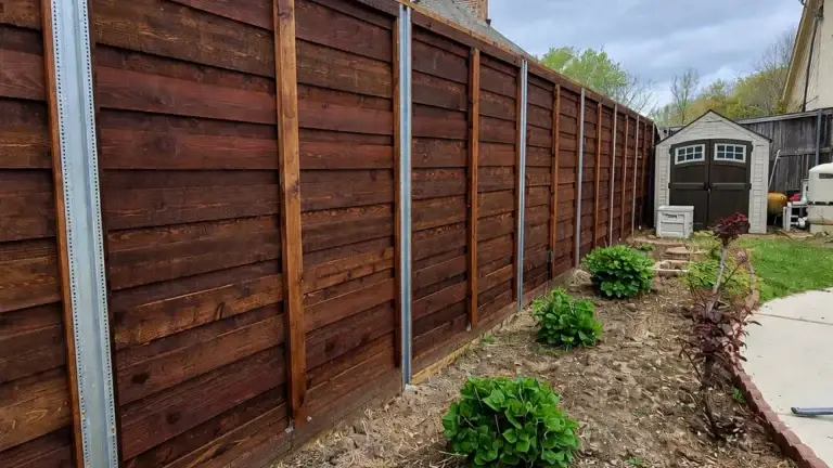 Horizontal Wood Fence
